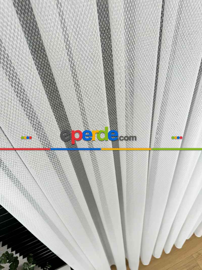 Yatak Odası Tül - Brillant Tül Perde, Premium Seri, Kurşunlu Tül