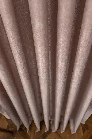 Düzrenk Kadifemsi Fon Perde Geniş En 285 Cm 120cm X 265cm 