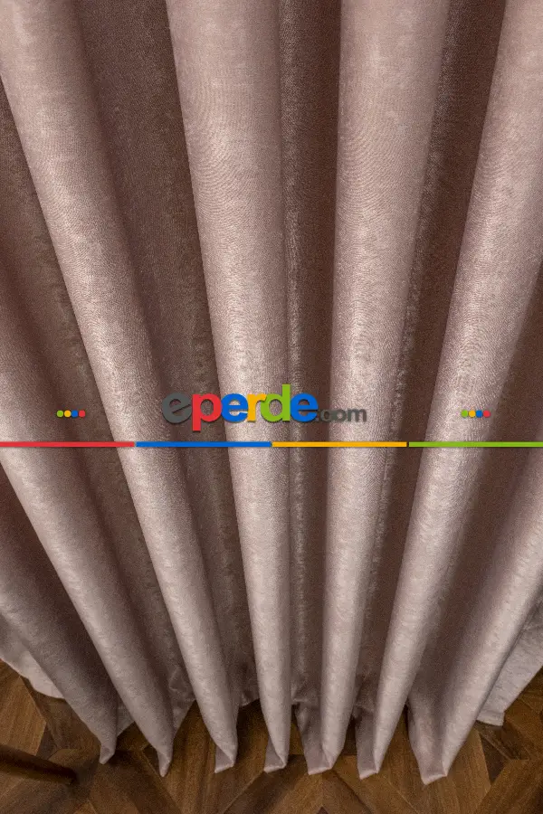 Düzrenk Kadifemsi Fon Perde Geniş En 285 Cm 120cm X 265cm 