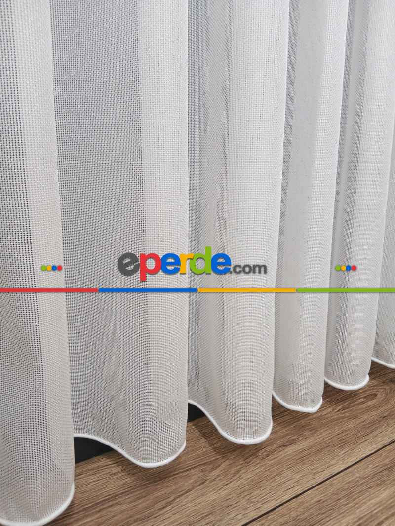 Exculusive Zehra Ütü İstemez Kırışmaz Sade Tül Perde