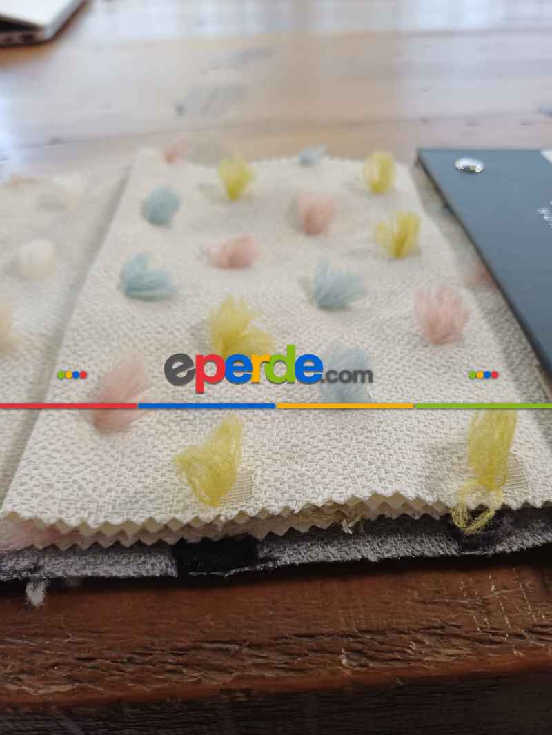 Katlamalı Fon Perde – Ponpon Desenli Mekanizmalı Perde