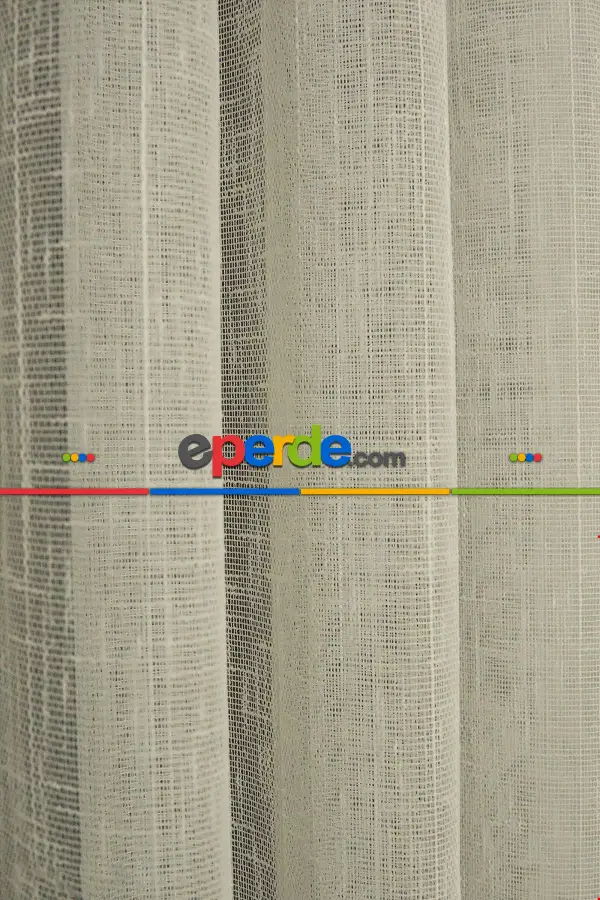 Aymes Desen Elit Keten Tül- Ekru