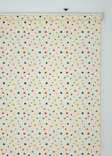 Yıldız Desenli Baskılı Stor Perde